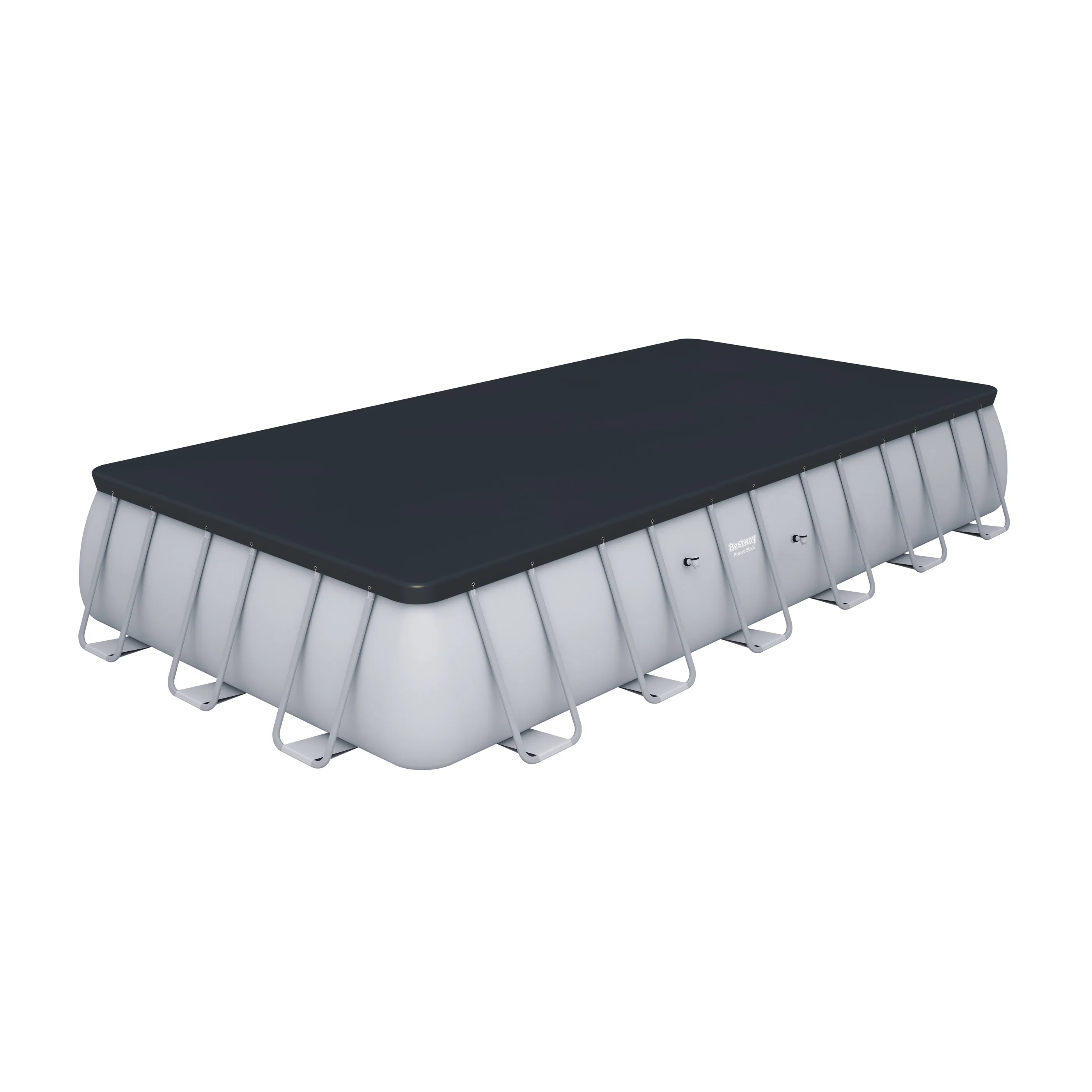 Новый Прямоугольный Бассейн Bestway 7 32 м X 3 66 1 с опорой из нержавеющей стали