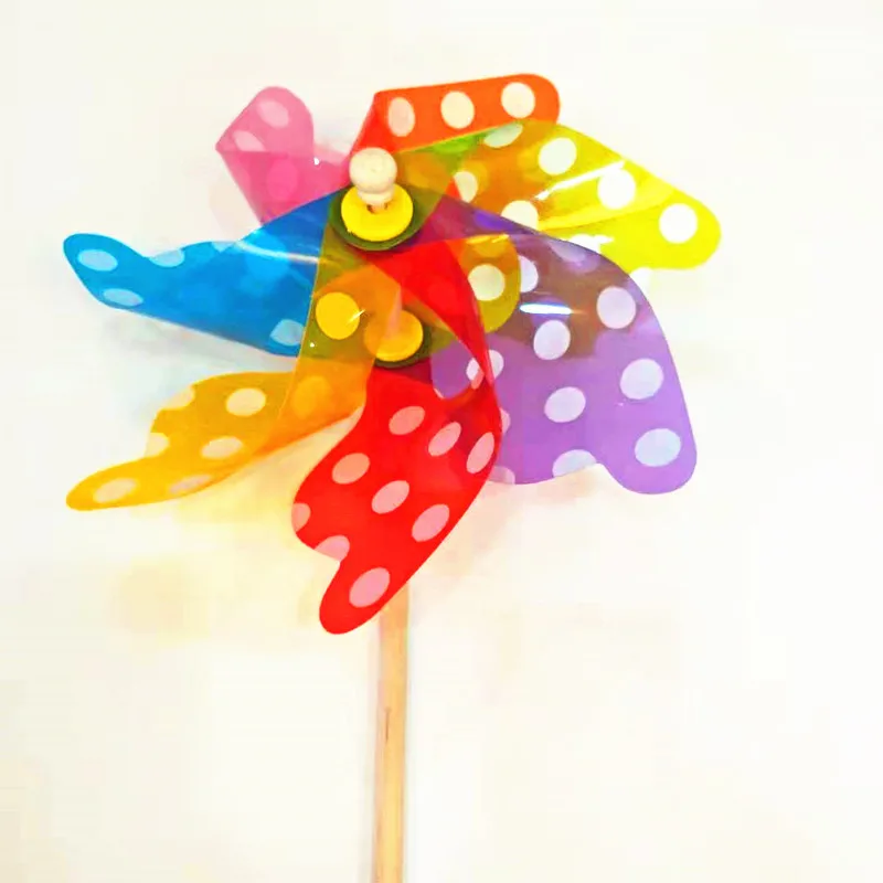 Пластиковый материал, праздничное украшение и подарок, мельница разных размеров