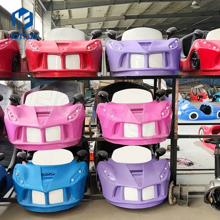 Party rentals bumper cars kids amusement park electric rides pink inflatable bumper car track for sale