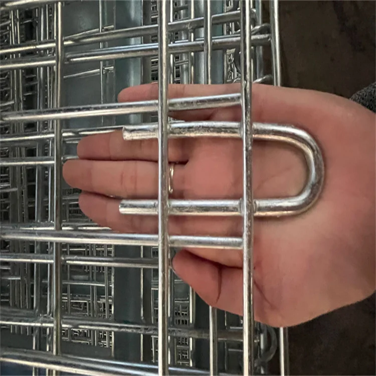 Factory direct sale lockable metal storage cage outdoor safety industrial metal cage storage container