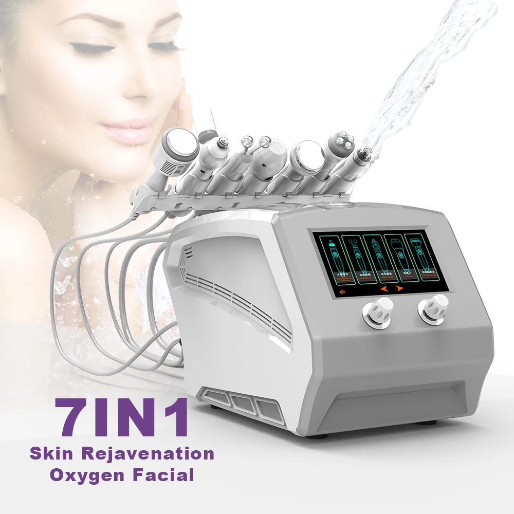 Portable Skin Care Hydra Dermabrasion Oxygen Facial Jet Peel Microdermabrasion Hydrodermabrasion Machine