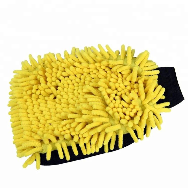 Небольшая Минимальная партия индивидуальные митенки из микрофибры для чистки автомобиля