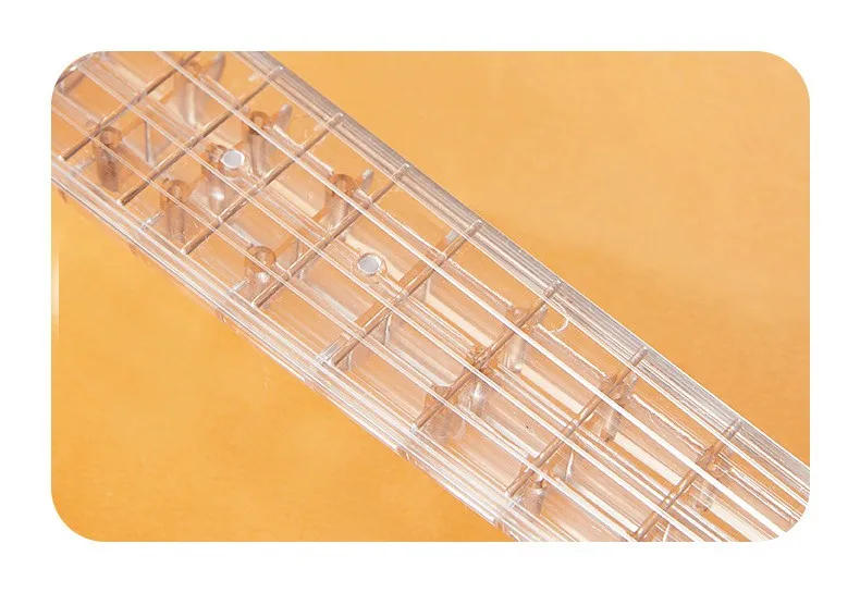 JELO SLG-U5 21 inch Air-nova Transparent  Carbon String  cheap ukulele bass guitar for children kid Toy