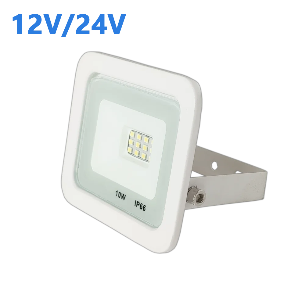Ультратонкий smd водонепроницаемый ip65 DC 12v 24v наружный белый Светодиодный прожектор 10w 20w 30w