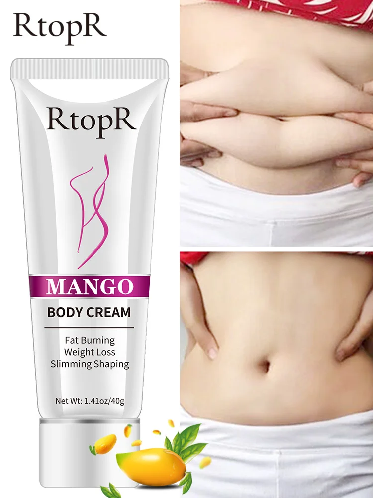 Mango Slimming Weight Lose Body Cream Slimming Shaping Create Beautiful Curve Firming Cellulite Body Anti Winkles Skin Care