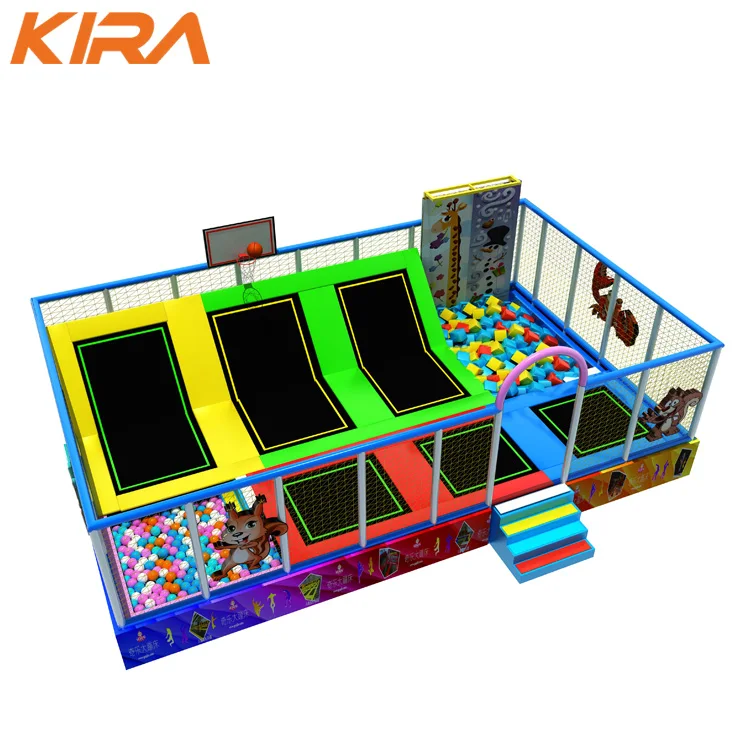 Indoor Playground Trampoline Park For Adults And Kids