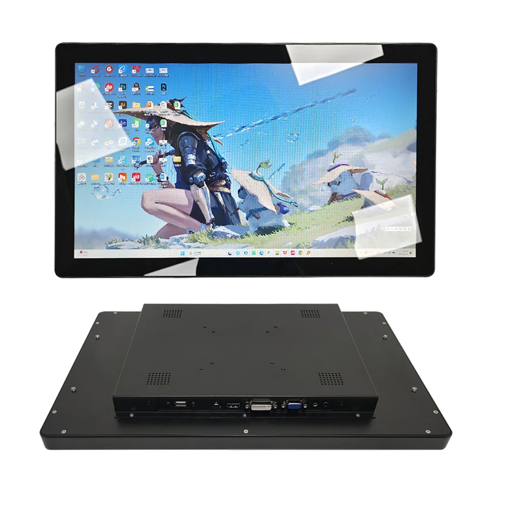 Custom 18.5 HDMI Auto Brightness Control Adaptive Display Energy Efficiency Optimal Visual Experience touch screen monitor