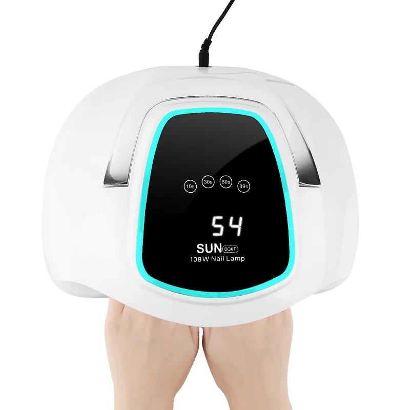 High Power UV Led Nail Lamp 108w Nail Dryer For Gel Polish