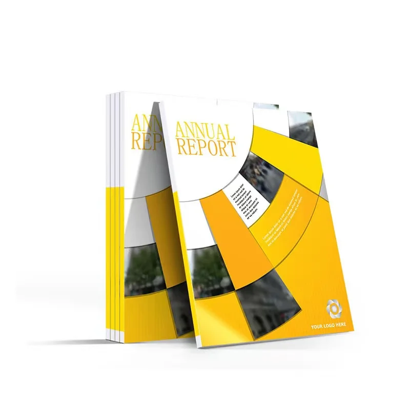 Enterprise brochure custom brochure printing  hardcover book collection manual advertising brochure magazine Thread Stitching