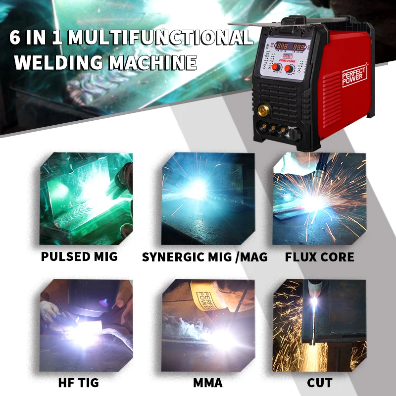 Multifunctional Mig Tig Welding Plasma Cutter Machine Portable Cutting