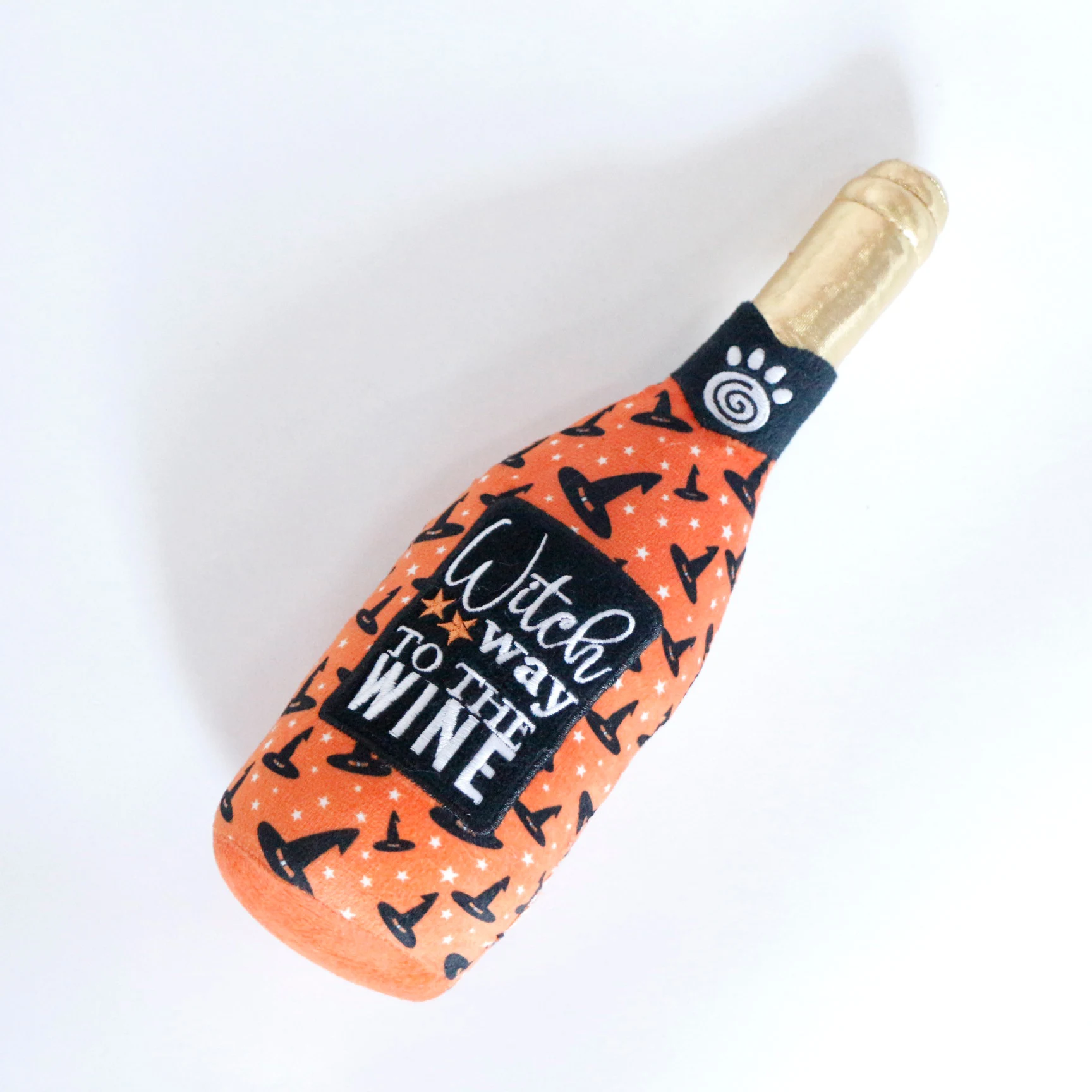 U-PETS Celebrate Halloween beer bottle stuffed dog toys