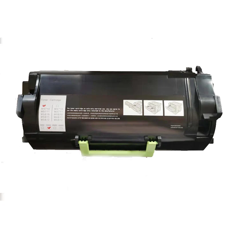Premium New MX710 Toner Cartridge Compatible For Lexmark MX MS 710 711 810 811 812 Series Toner Powder