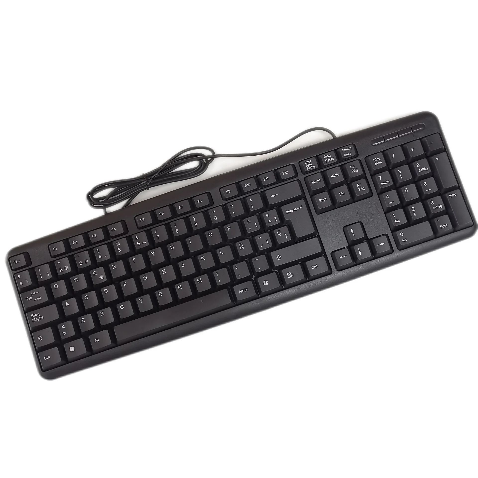 Office Keyboard full size desktop silent Wired USB/PS2 Office Keyboard  hot selling cheap promotion price