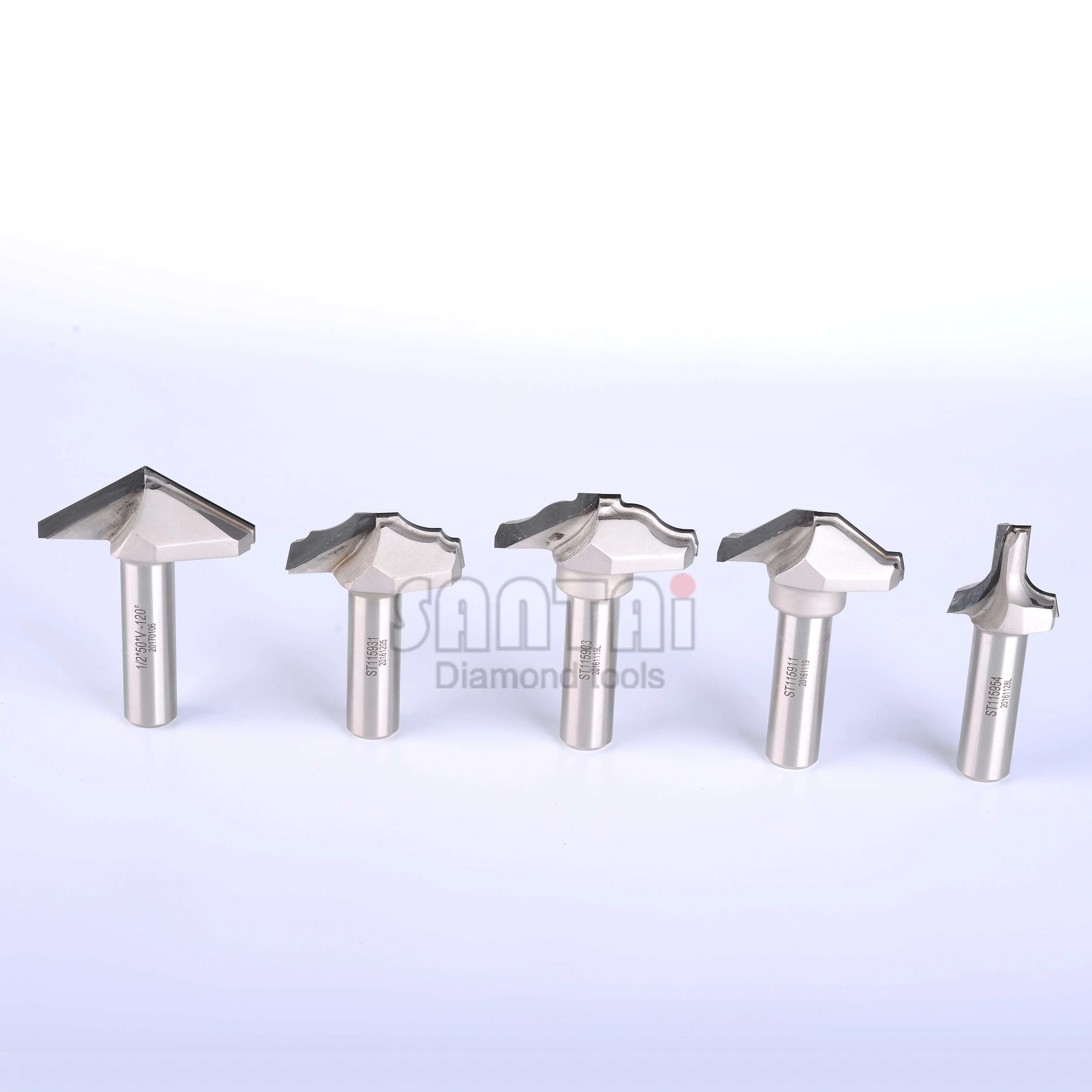 Professional Production Cnc Router Bit Diamond Pcd Milling Cutter High-performance Trimming Router Bits