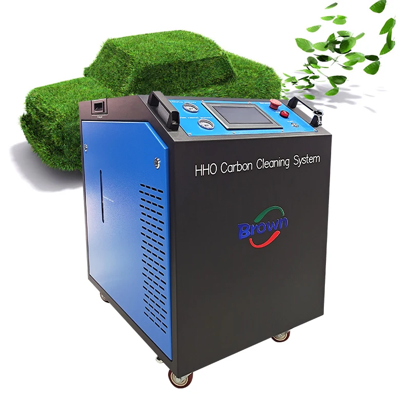 Brown BR-ACM-B20 2000L/h hydrogen engine cleaning hho decarbonizer machine hho generator for car exhaust cleaning