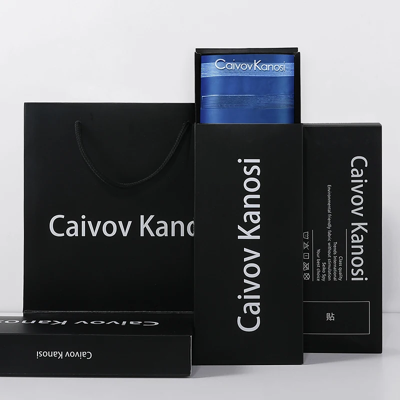 Caivov Kanosi Custom logo Seamless Mens Sexy Underwear & Boxers Elastic Gym Shorts Anti-bacterial Ice Silk Thin Boxer for Men