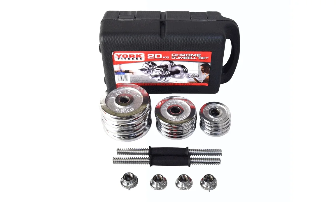 50KG Dumbbell Set For Body Building Weight Gym And Home Using