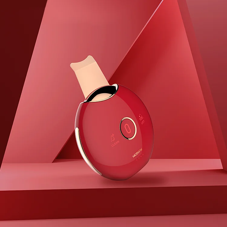 Portable laveur de peau ultrasonic skin scrubber blackhead remover facial cleaner face scrubber