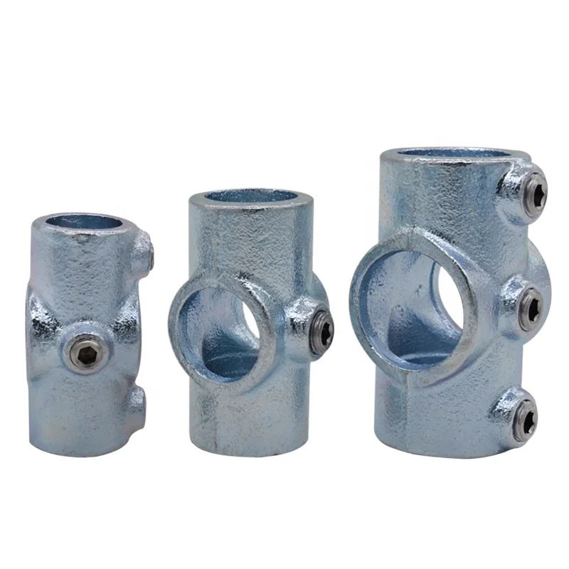 Clamp Galvanized Key Fittings Iron Pipe Clamp Fittings Malleable Iron Pipe Clamp