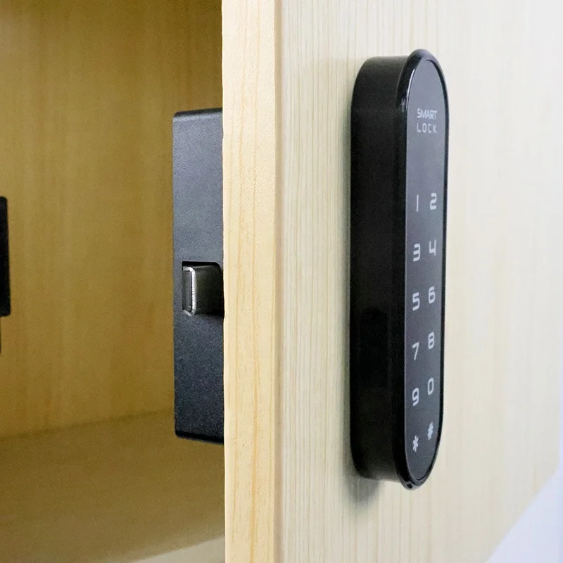 Office Gym Sauna Keypad Password Locks Security Electronic Password Code Lock Cabinet Drawer Locker Keyless Cabinet Lock