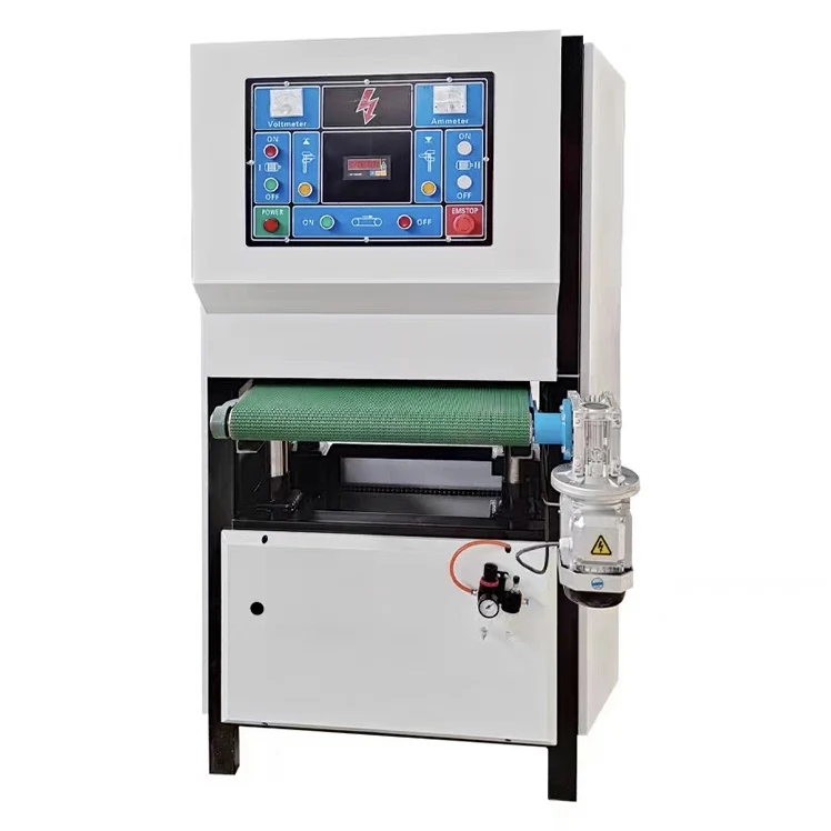 Perfect Quality Professional Unloading Sheet Metal Electro Grinding Hairline Polishing Machine