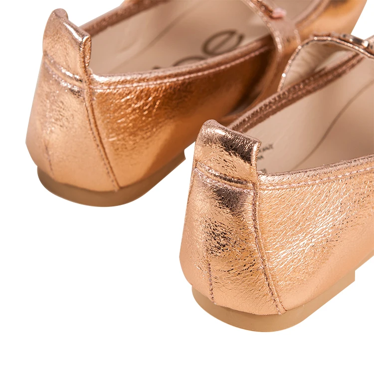 Новинка 2020, прекрасная обувь принцессы для девочек, оптовая продажа детской обуви, розовое золото, детская обувь