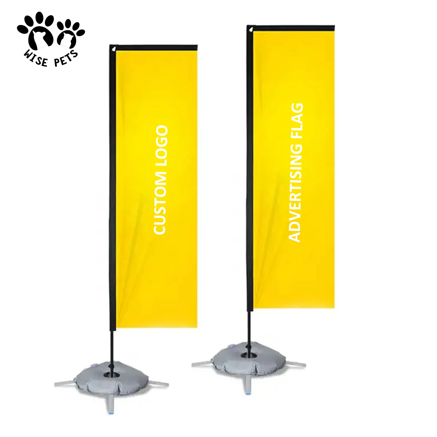 Manufacture Wholesale Fabric Floor Flags Advertising Banner Flag Cheap Mini Pole National Country Polyester Waving Hand Flag