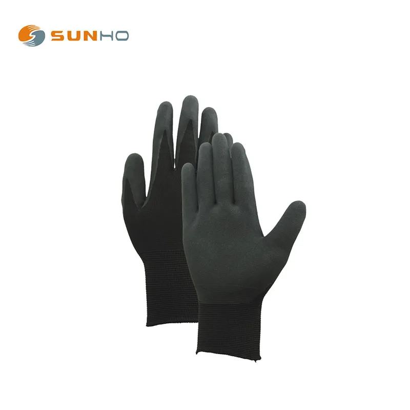 Sunnyhope желтые гофрированные латексные перчатки с полным покрытием подкладка из