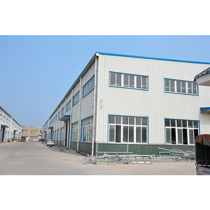 Low cost modern simple large wide span prefab light steel building warehouse design