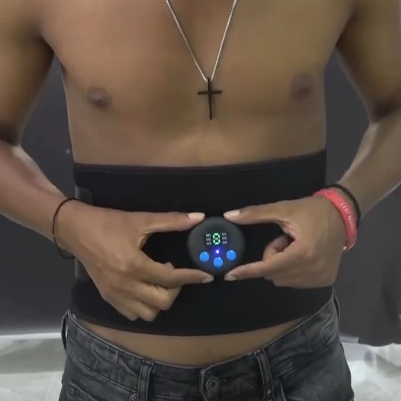 NANBIN талии тренер для мужчин EMS спортзала фитнеса брюшного пресса упражнения Оптовая пояс для похудения