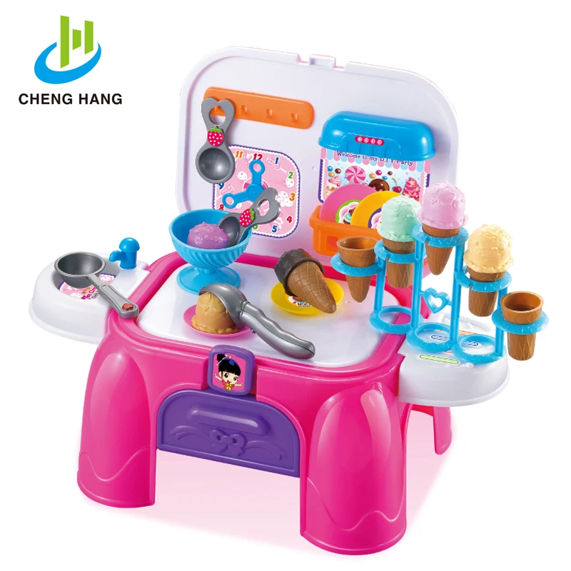 
toys plastic ice-cream shape cup juguetes para los ninos play kitchen set for kids 