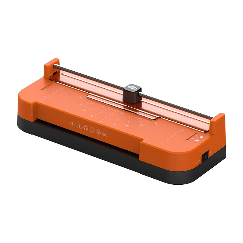 2022 Advanced Desktop 320mm/min Electric and Manual Cold and Hot Laminating Machine A4