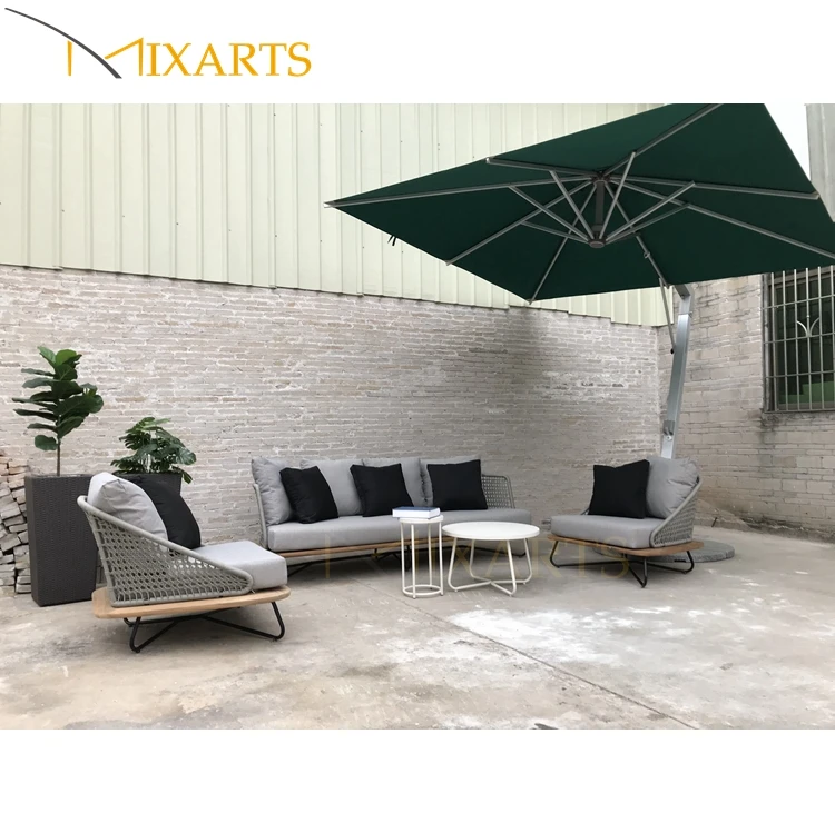 
Garden patio design sofa rope furniture outdoor 