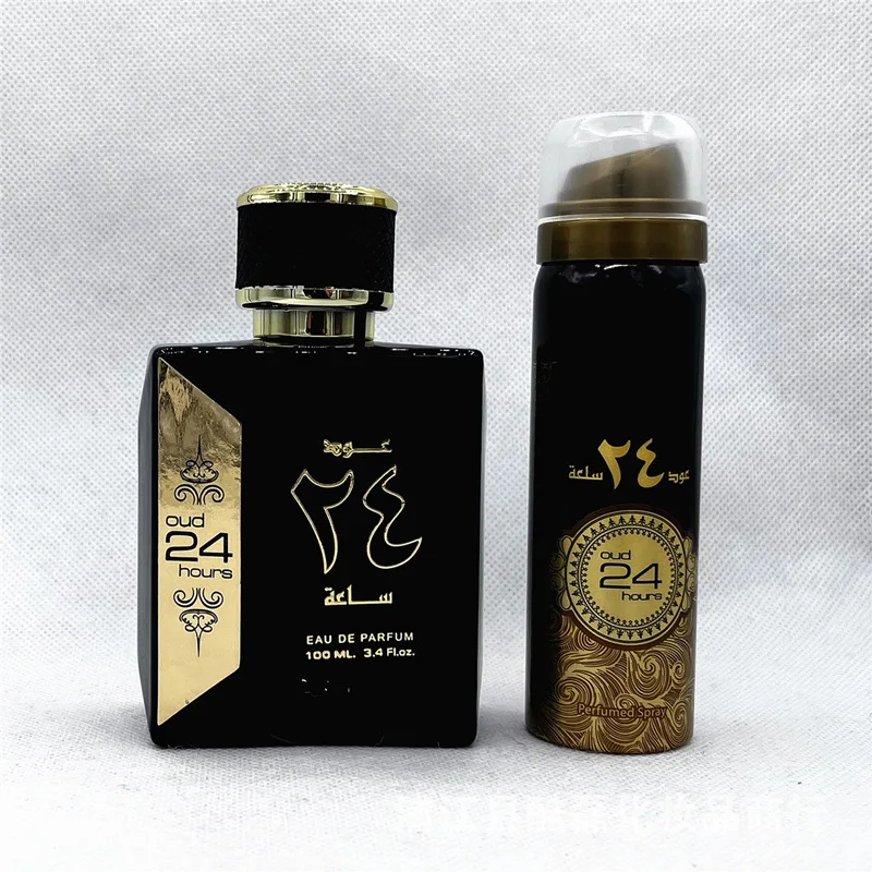Arabic perfume Oud 24h Oriental agarwood vanilla perfume travel Arabic perfume set