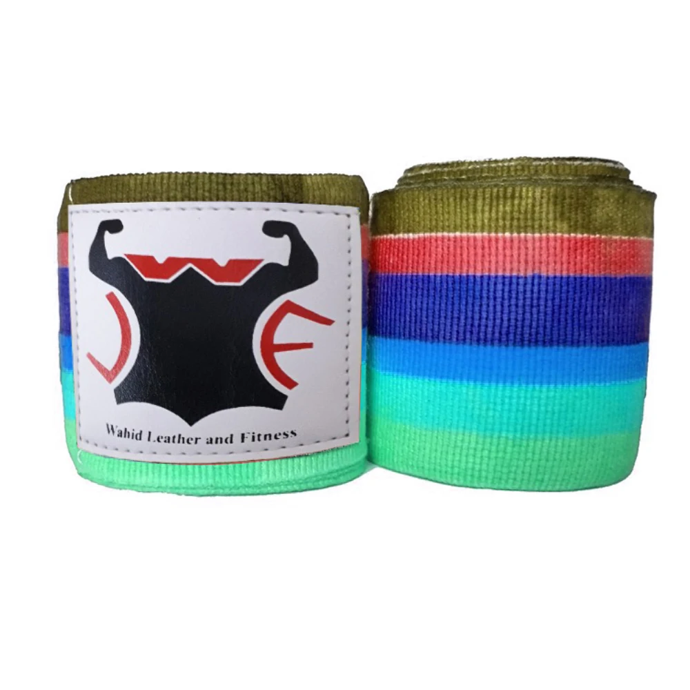 New 2024 Handwraps For Boxing 180 Inch 4.5M Elasticated Tape For Kickboxing Muay Thai Gym