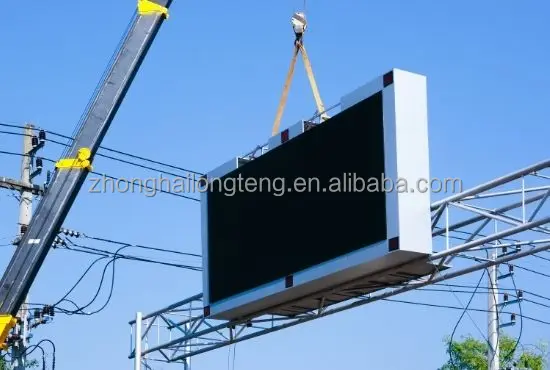 P6 Outdoor 2024 Led Displays Video Cabinet Size 960mm*960mm Led Sign Billboard for Business Restaurant Shenzhen Led Screens