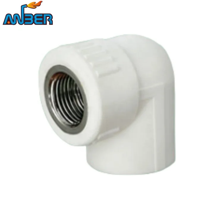 PPR corrosion resistant water pipe fittings tee inner wire direct elbow China made