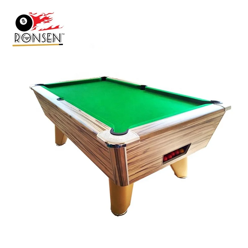 China supply cheap price and high quality 8ft 7ft 6ft size coin operated pool table