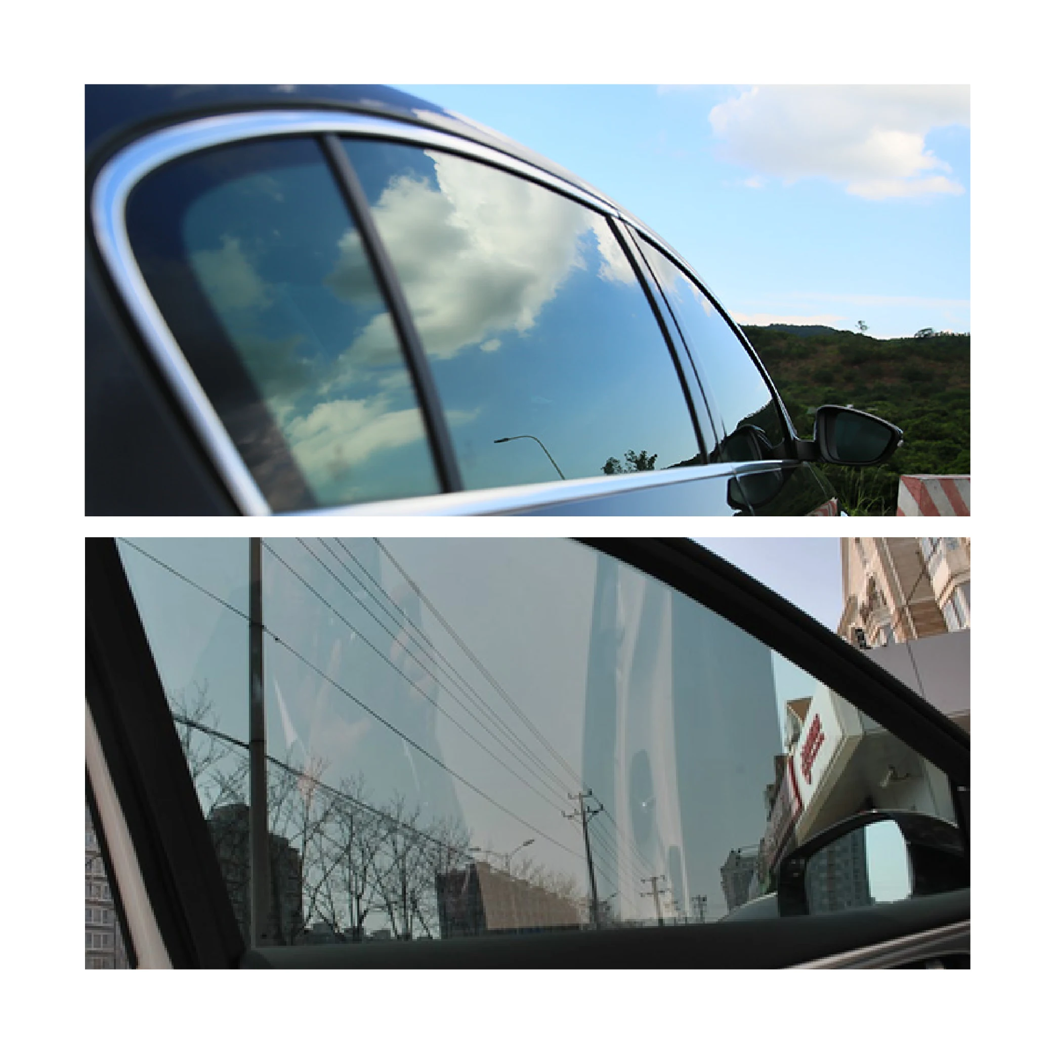 Anti Scratch 1ply dyed car window tint  film for auto