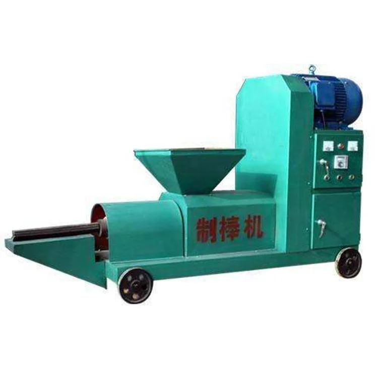 Large scale wood sawdust coconut charcoal brick making machine