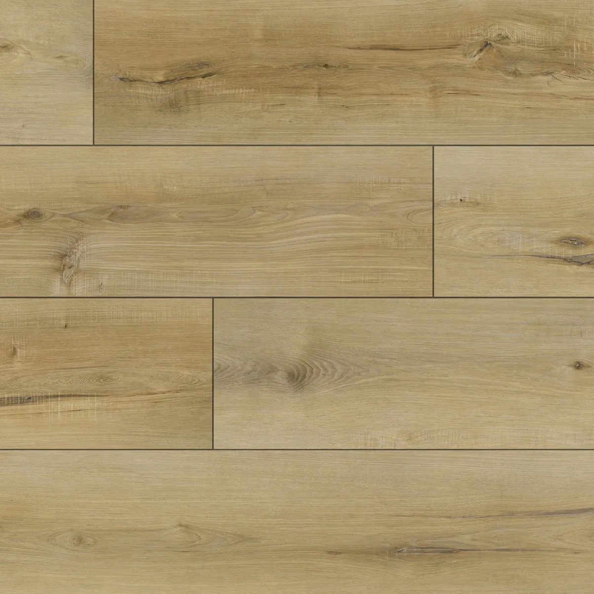 New design solid core uv cured coating plastic 8mm laminated wood texture machine waterproof vinyl plank spc flooring