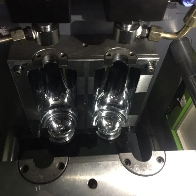 
Semi Automatic Hand Sanitizer Detergent Making Bottle Pet Blowing Machine Price 