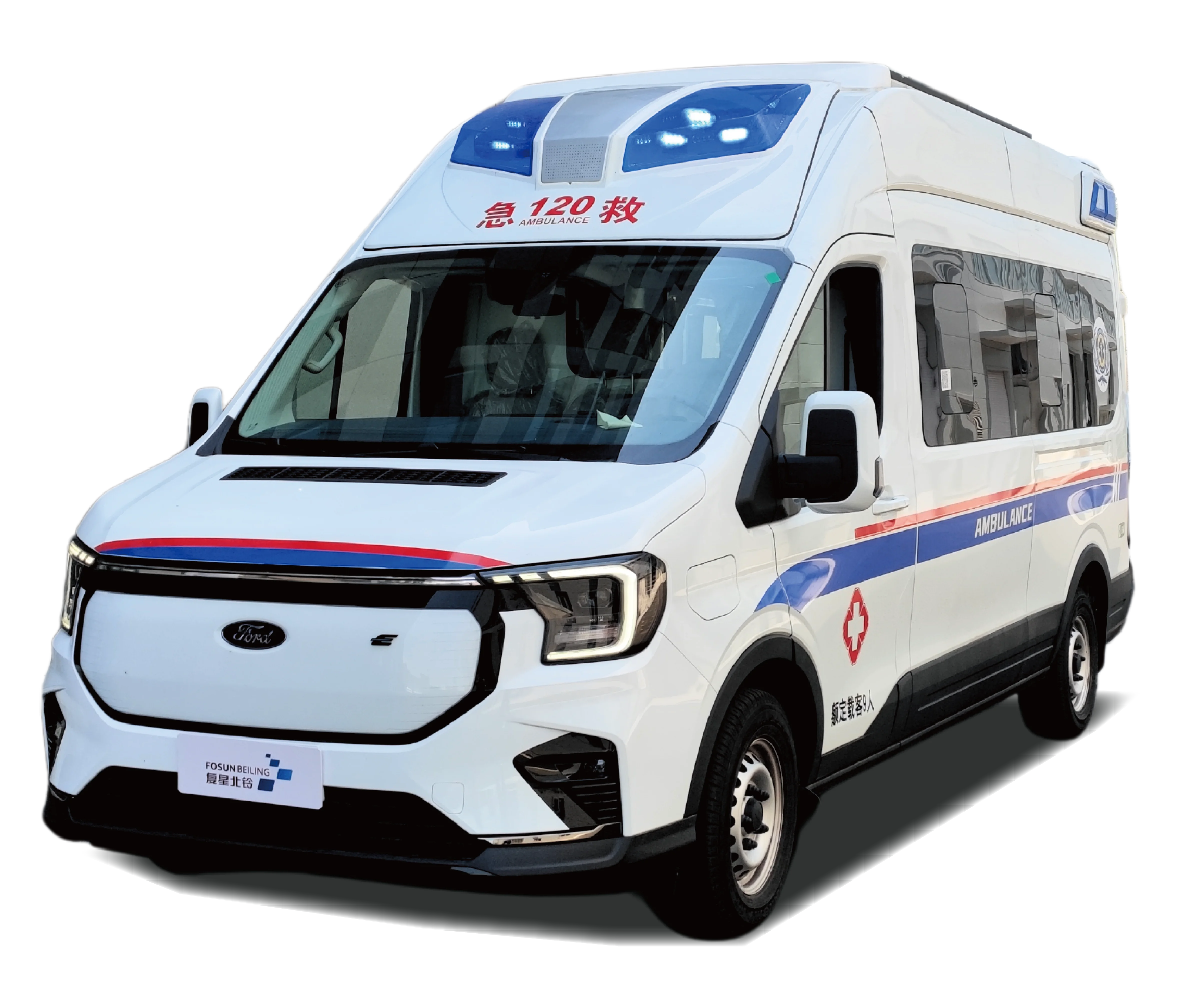 Customizable  Electric Vehicle With High Endurance T8 Medical Ambulance