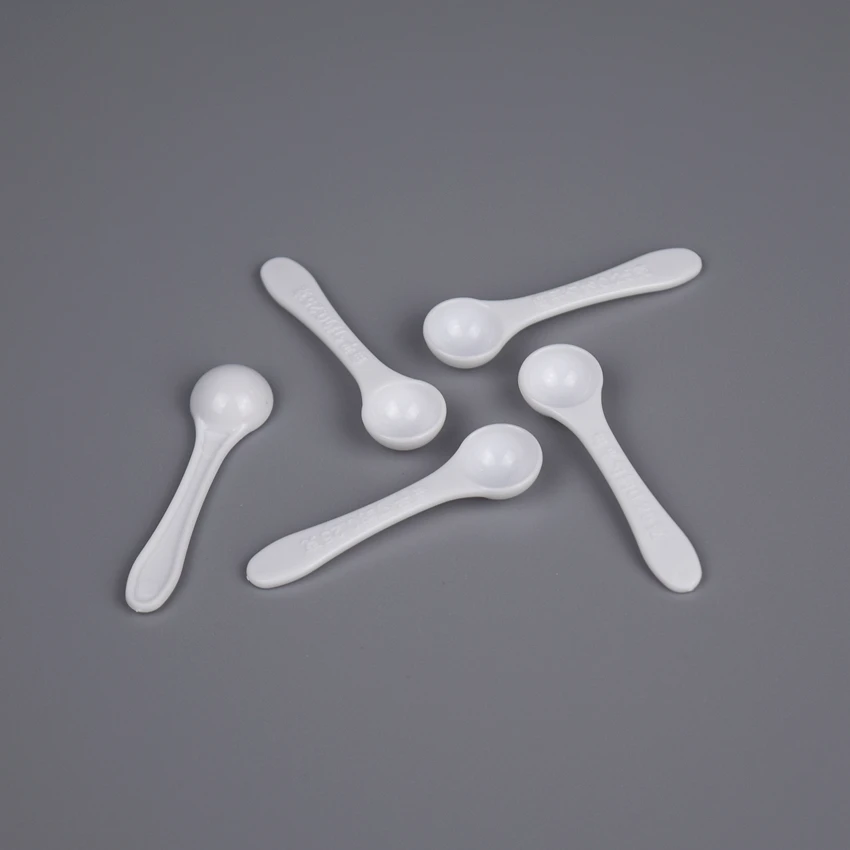 little coffee powder spoon, mini powder measuring spoon, 0.25g wholesale plastic spoon