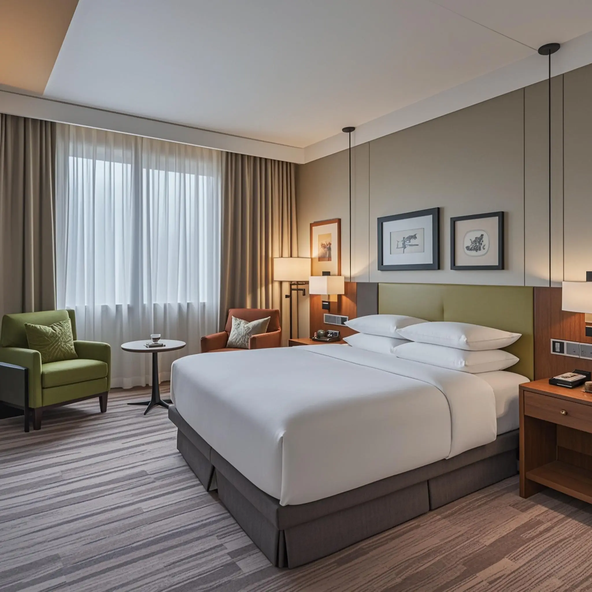 Современный дизайн Marriott гостиничная мебель во внутреннем дворе Marriott, китайский деревянный набор для спальни в европейском стиле, пятизвездочный поставщик отелей