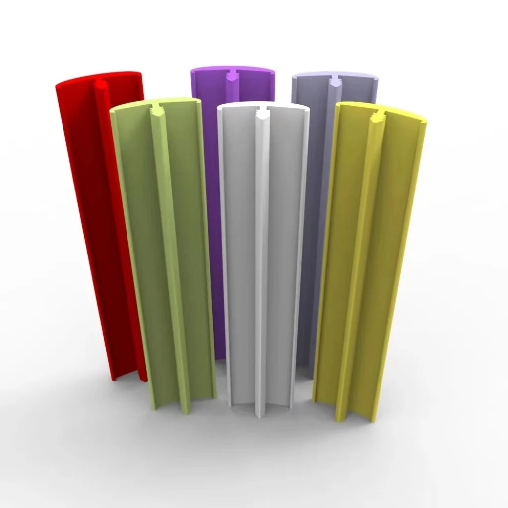 Furniture accessories Flexible pvc profile Shape Banding T molding edge t trim edging
