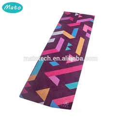 Eco friendly natural rubber custom printing yoga mat non slip,  pilates fitness mats