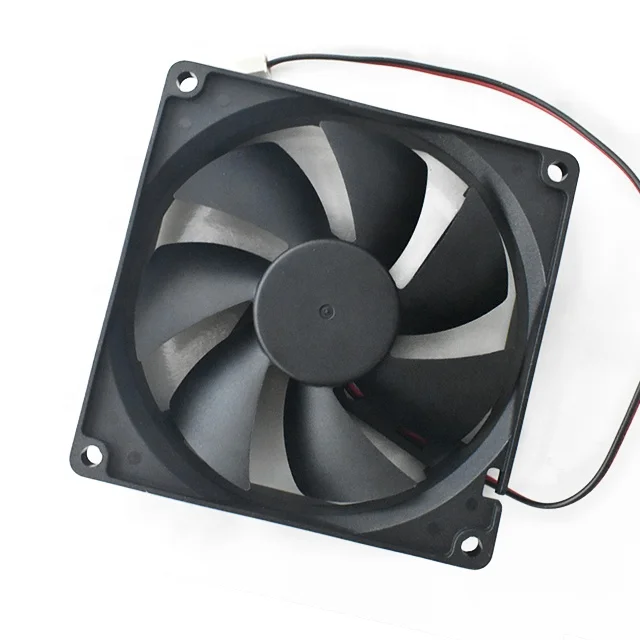 
High Temperature 12v 24v 92x92x25mm Axial DC Fan for Greenhouse Ventilation 