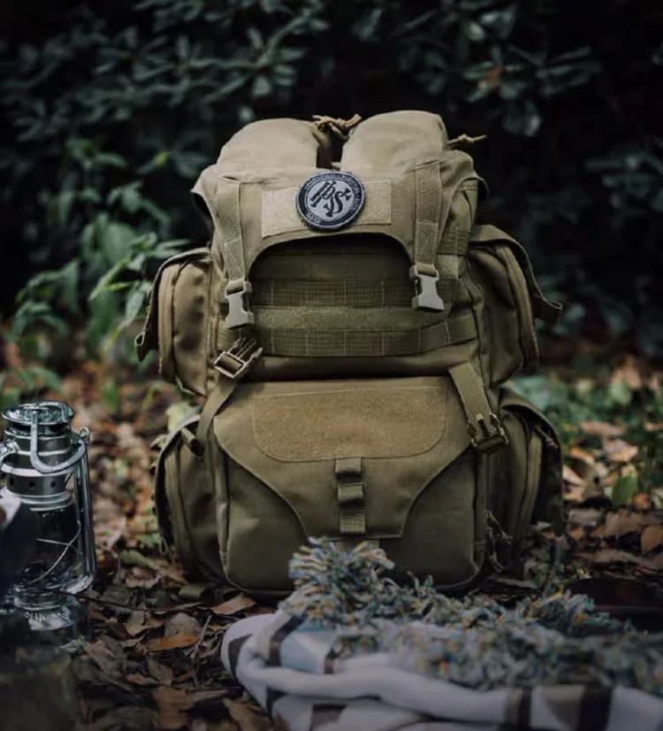 Customization breathable patrol ready tactical backpack 45 50 100l multifunctional waterproof travel sports hiking trekking bags