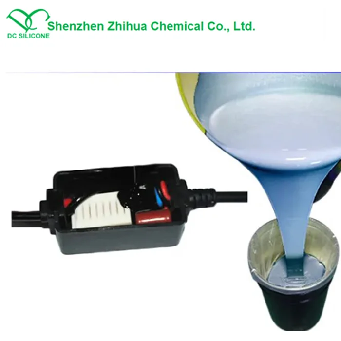 Factory Price Liquid Transparent Electronic Potting Compound Silicone Rubber for PCB